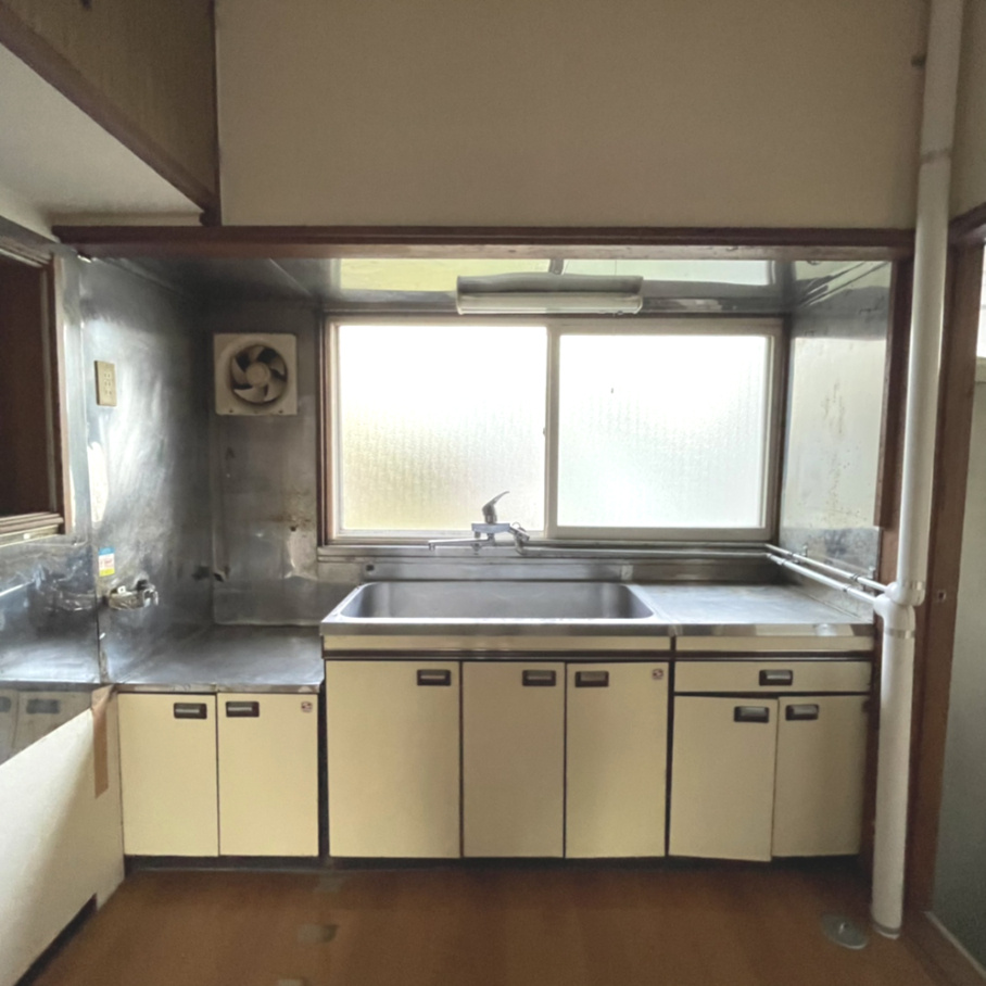 登別市富士町5丁目8-1　平屋中古住宅のキッチン