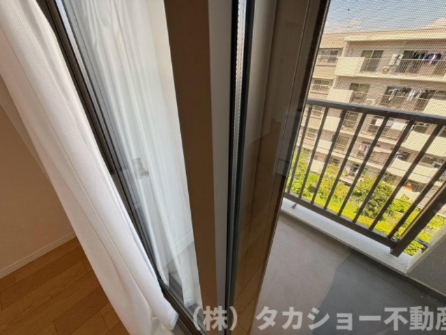 第二稲毛ハイツ　20号棟の設備|サッシはペアガラスです☆彡