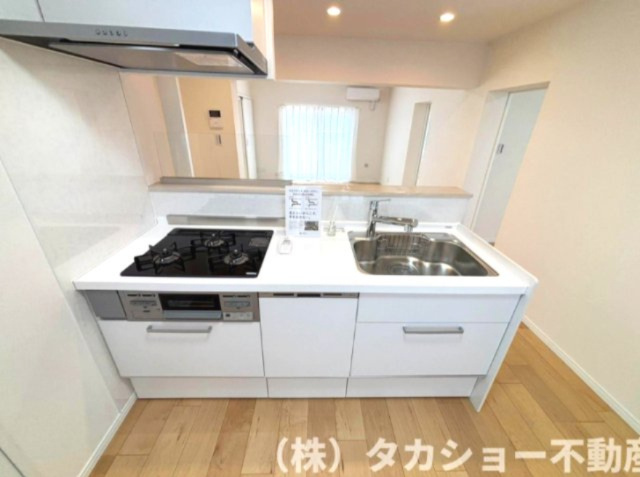 第二稲毛ハイツ　20号棟のキッチン|キッチンにはあると嬉しい食洗機付です!
