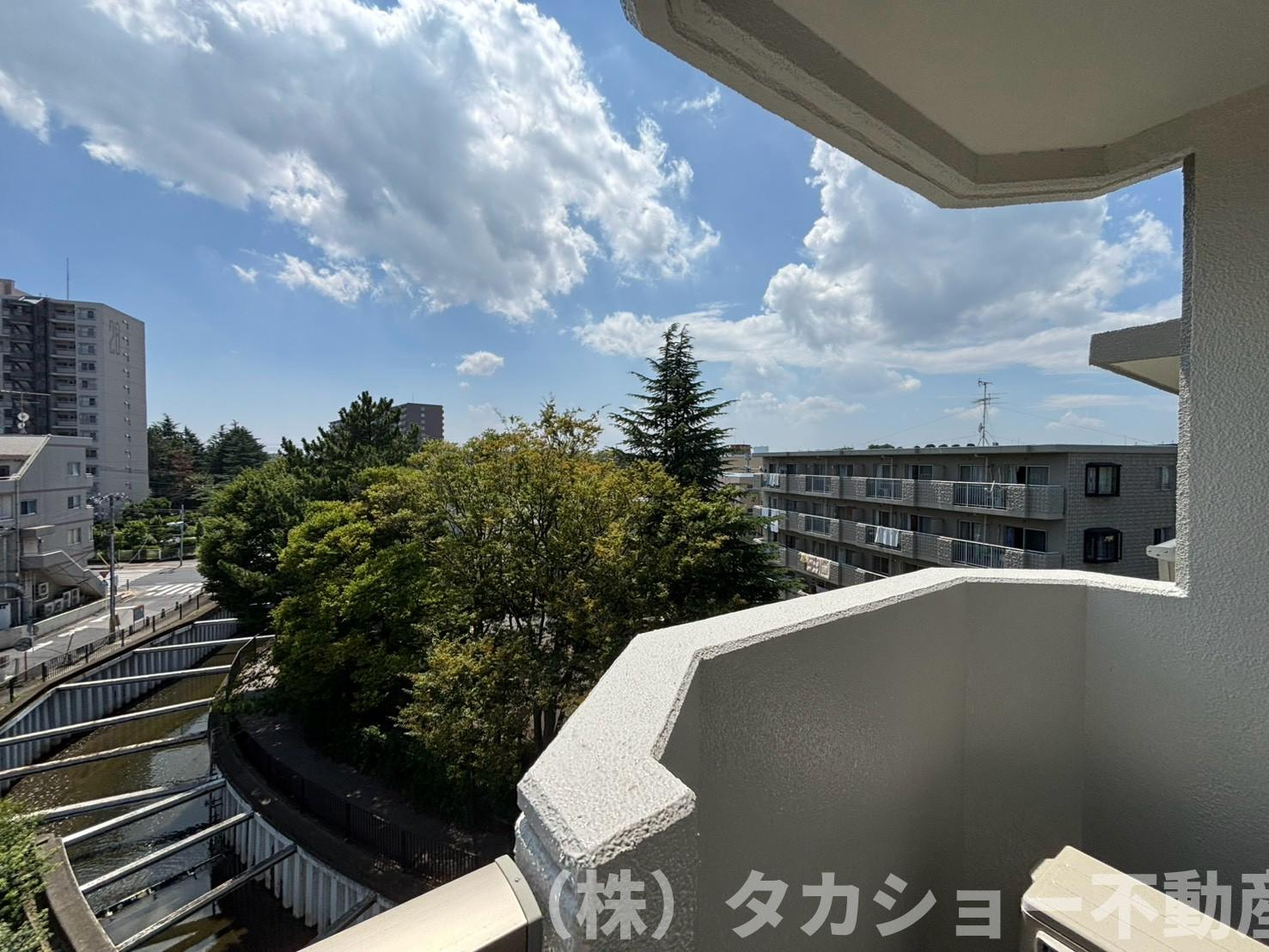 第二稲毛ハイツ　20号棟の展望