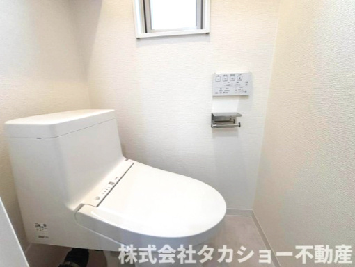 高洲二丁目住宅7番　11号棟のトイレ|落ち着いたトイレです