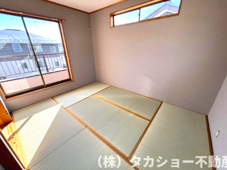 君津市外箕輪1丁目　中古戸建の和室|きれいな和室です