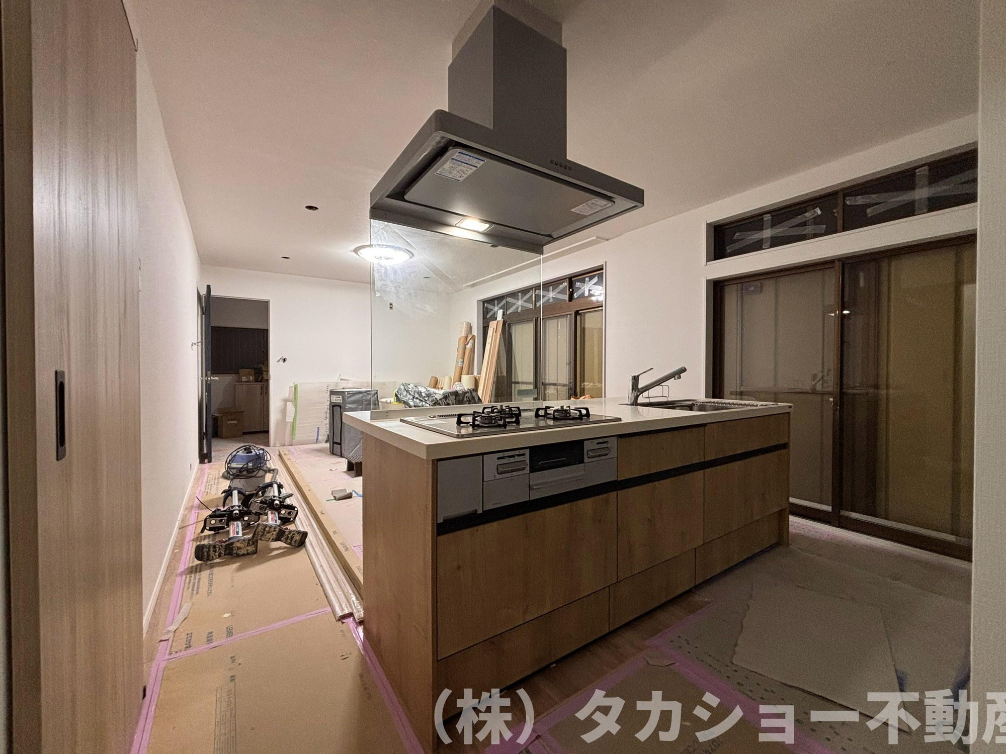君津市外箕輪1丁目　中古戸建のキッチン|お料理しやすいキッチンです