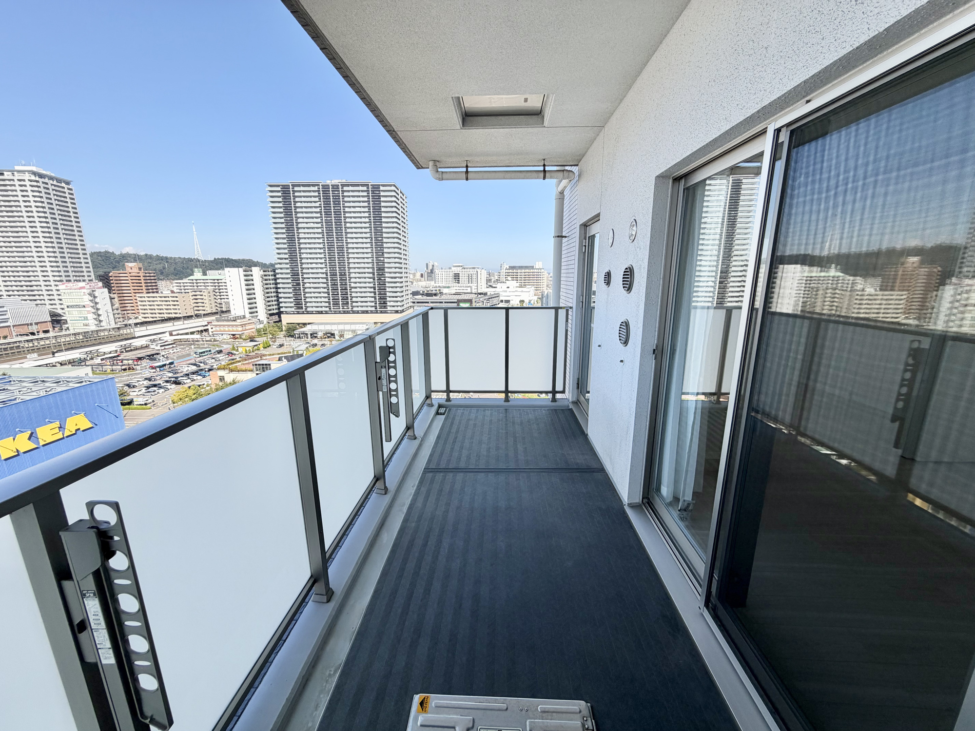 プレシスあすと長町エクレールのバルコニー
