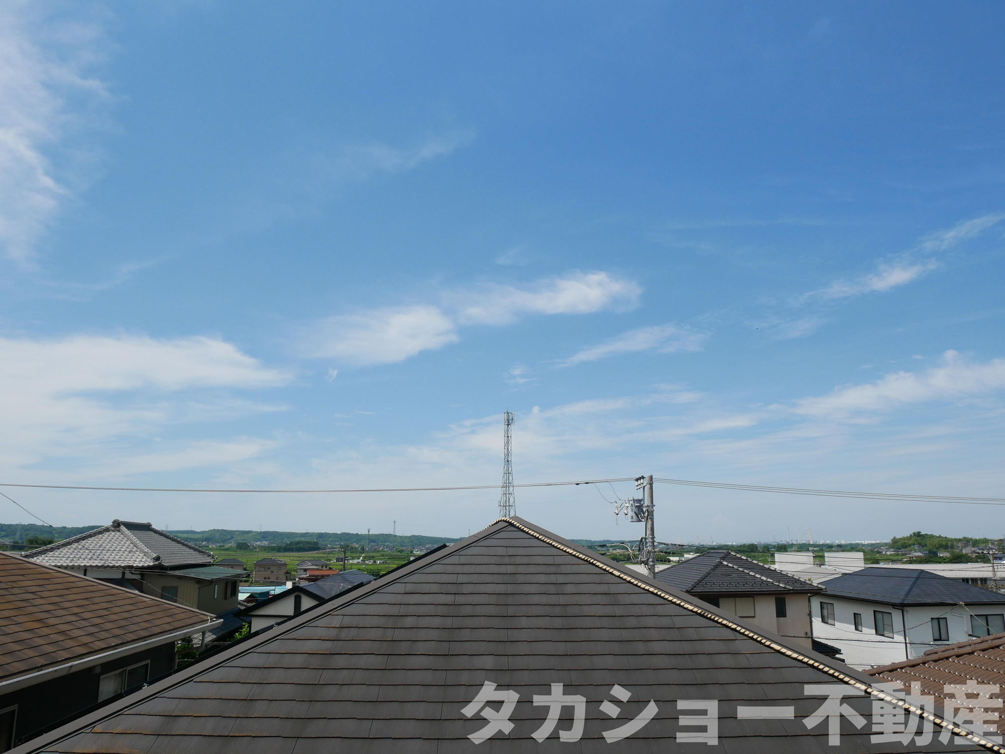 市原市西広6丁目　中古戸建の展望