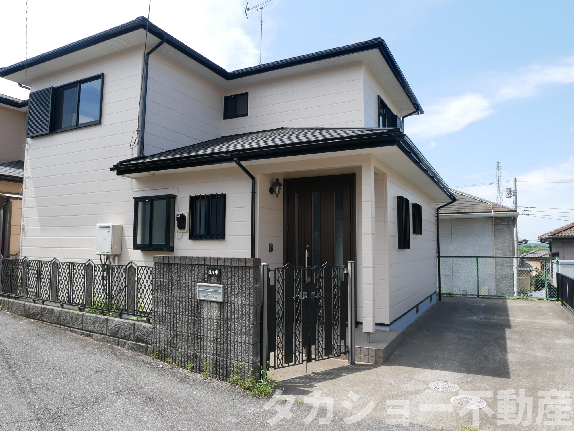 市原市西広6丁目　中古戸建の外観|きれいな外観です