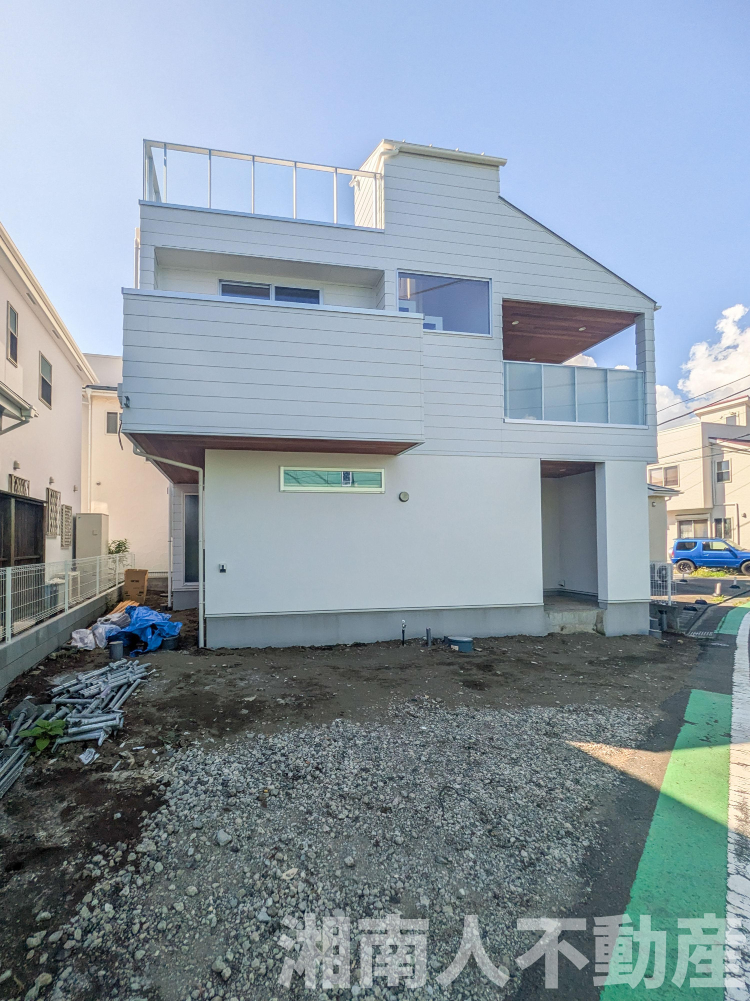 藤沢市鵠沼海岸５丁目１０－９新築戸建ての外観|外観です