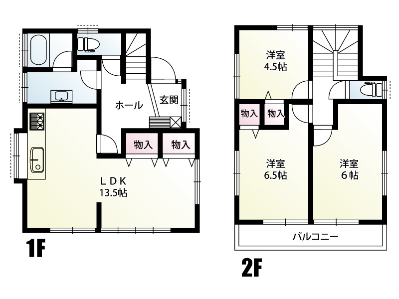 建物面積：80.31㎡（約24.29坪）
土地面積：103.13㎡（約31.19坪）