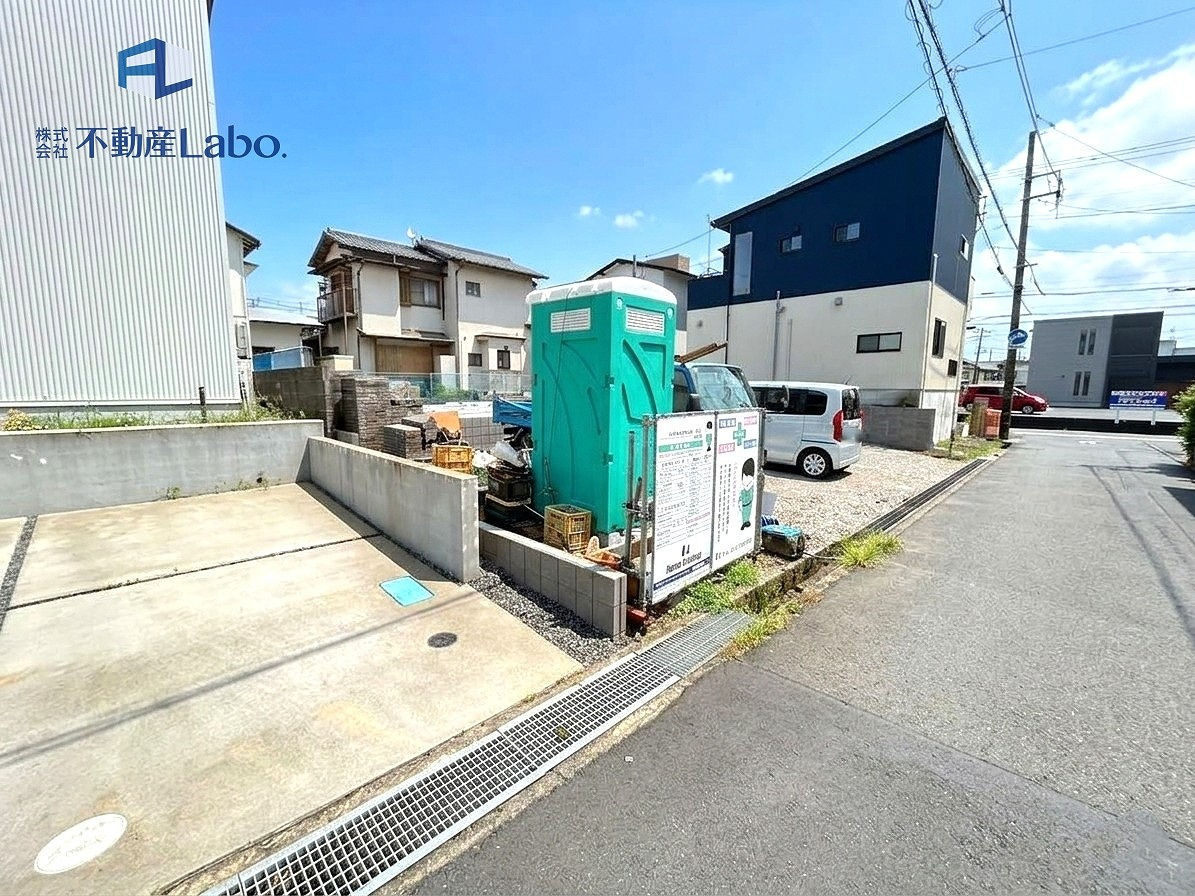 沼津市　大岡4期　全2棟の前面道路含む現地写真