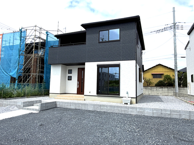 藤井上組（全12区画）2号棟　外観:現地8月23日撮影