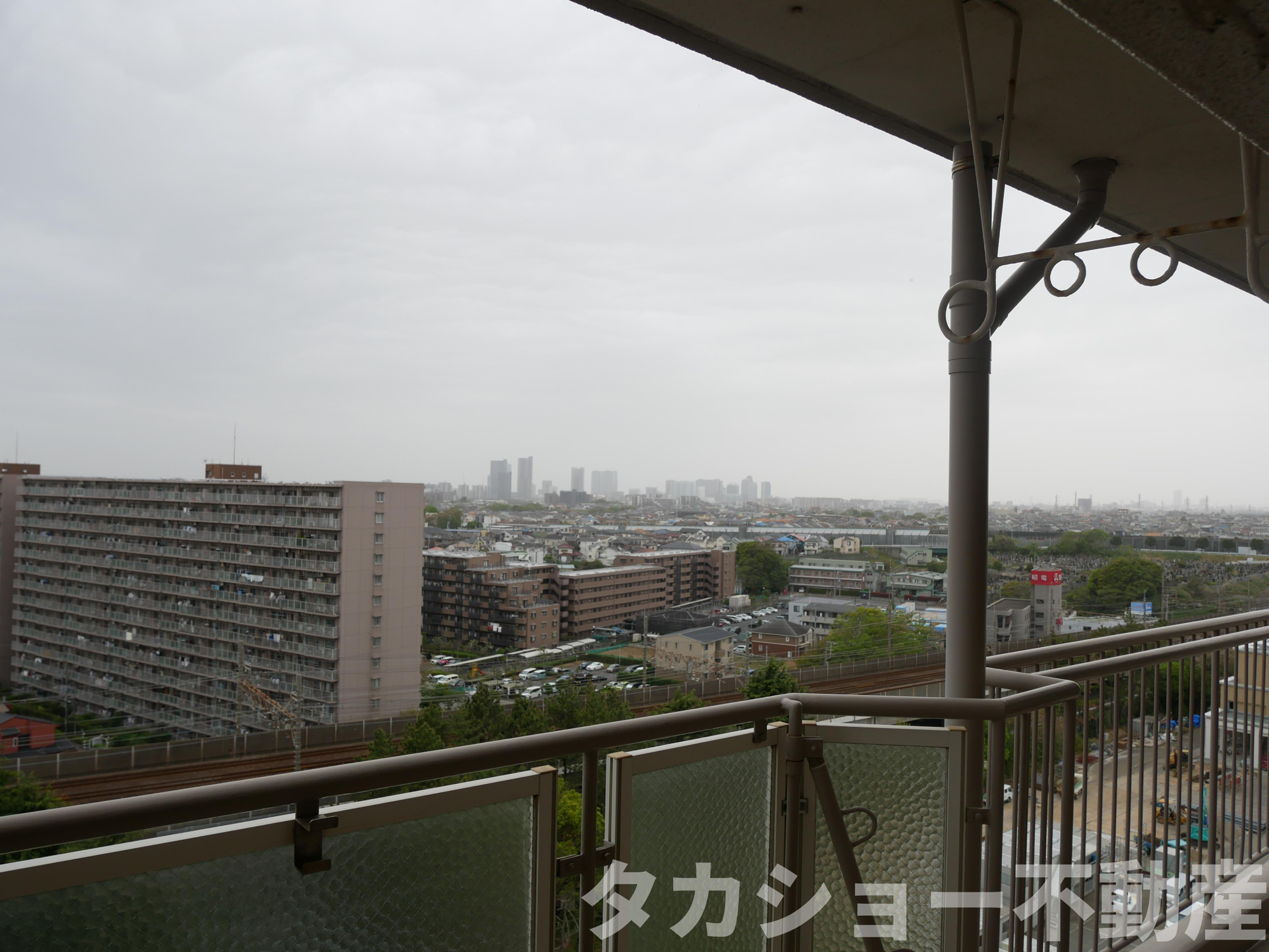 第3稲毛ハイツ28棟の展望