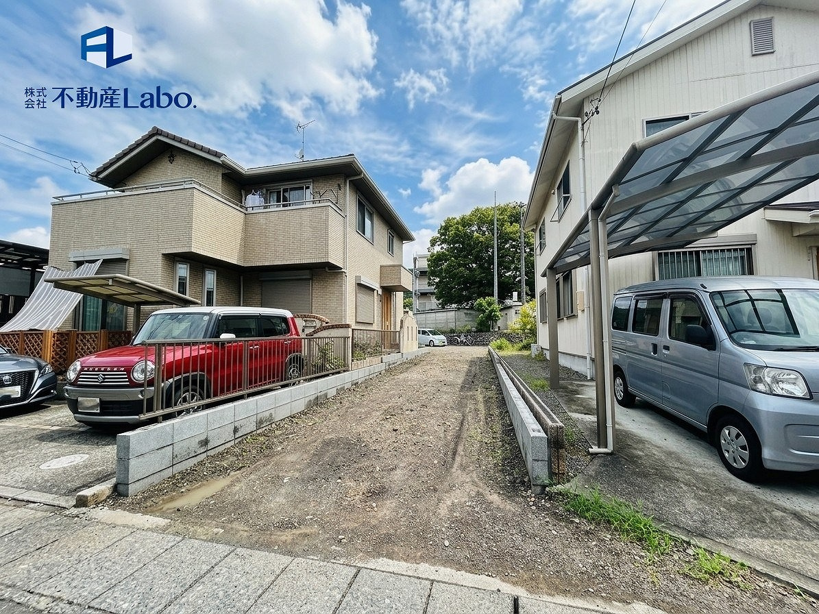 ハートフルタウン　葵区羽鳥6丁目1406番　全1棟　の前面道路含む現地写真|２面接道で出入りが楽々な土地となっております♪