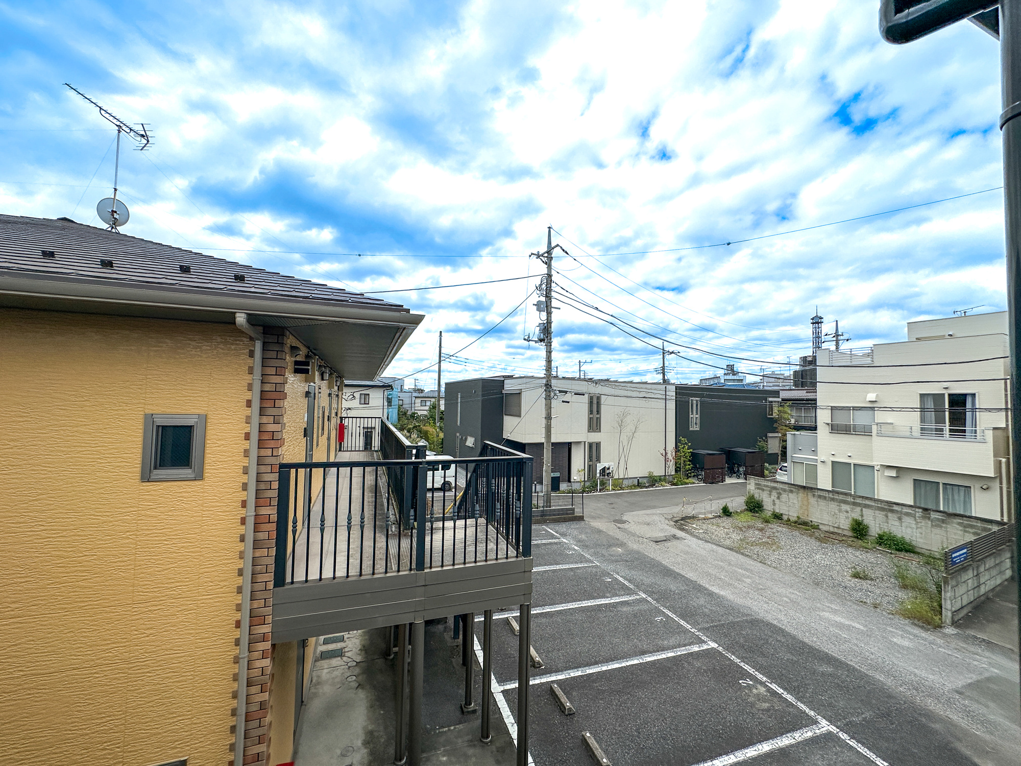 宇都宮市松原２丁目　新築住宅全１棟の展望|隣地との距離が確保されているので開放感のある眺望♪
