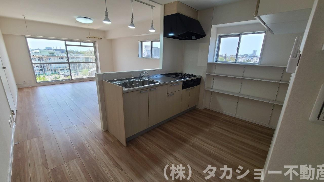西千葉サンハイツ　3号棟のキッチン|※売主施工例