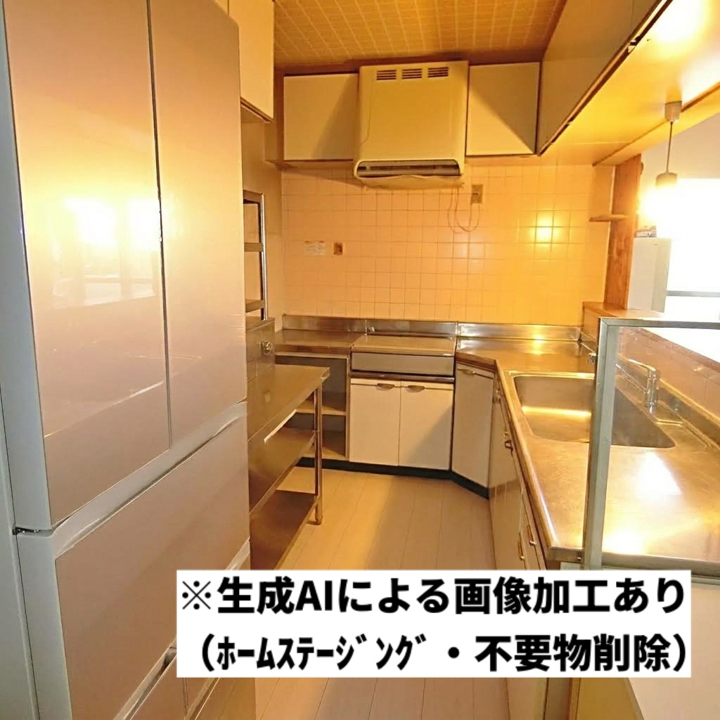 室蘭市中島本町3丁目17-1　中古住宅のキッチン