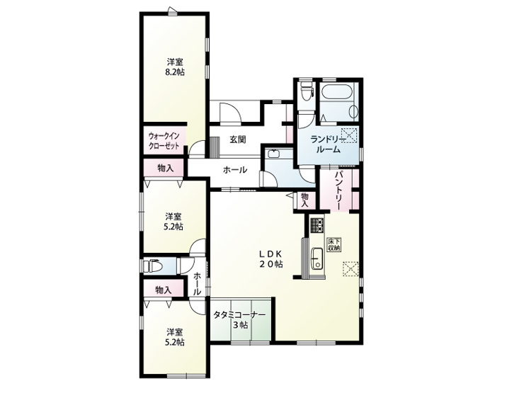 宮代町百間4丁目　Livele Garden.S　新築戸建　全10棟　5号棟
