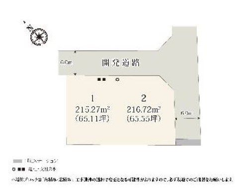 下野市川中子の新築一戸建の区画図|「初めまして！」が集まる分譲地。たくさんの子供たちが年齢を問わずに、仲良く一緒に成長できるのは分譲地の特徴ですね。