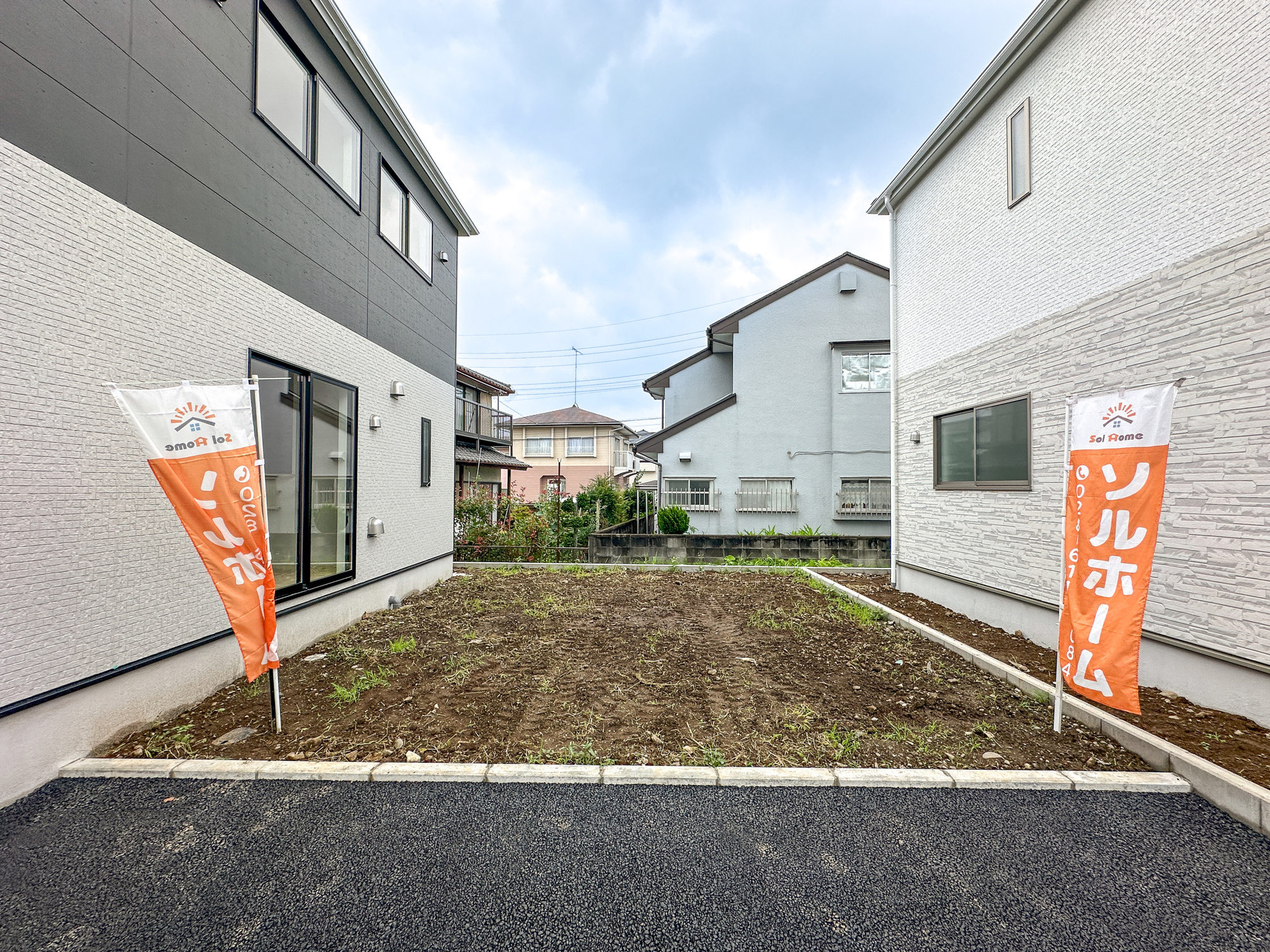 宇都宮市野沢町第６　新築住宅全２棟の庭|お庭での家庭菜園・ガーデニングを通じて、お子様と一緒に育てていくと、思い出も増えていきそうですね♪