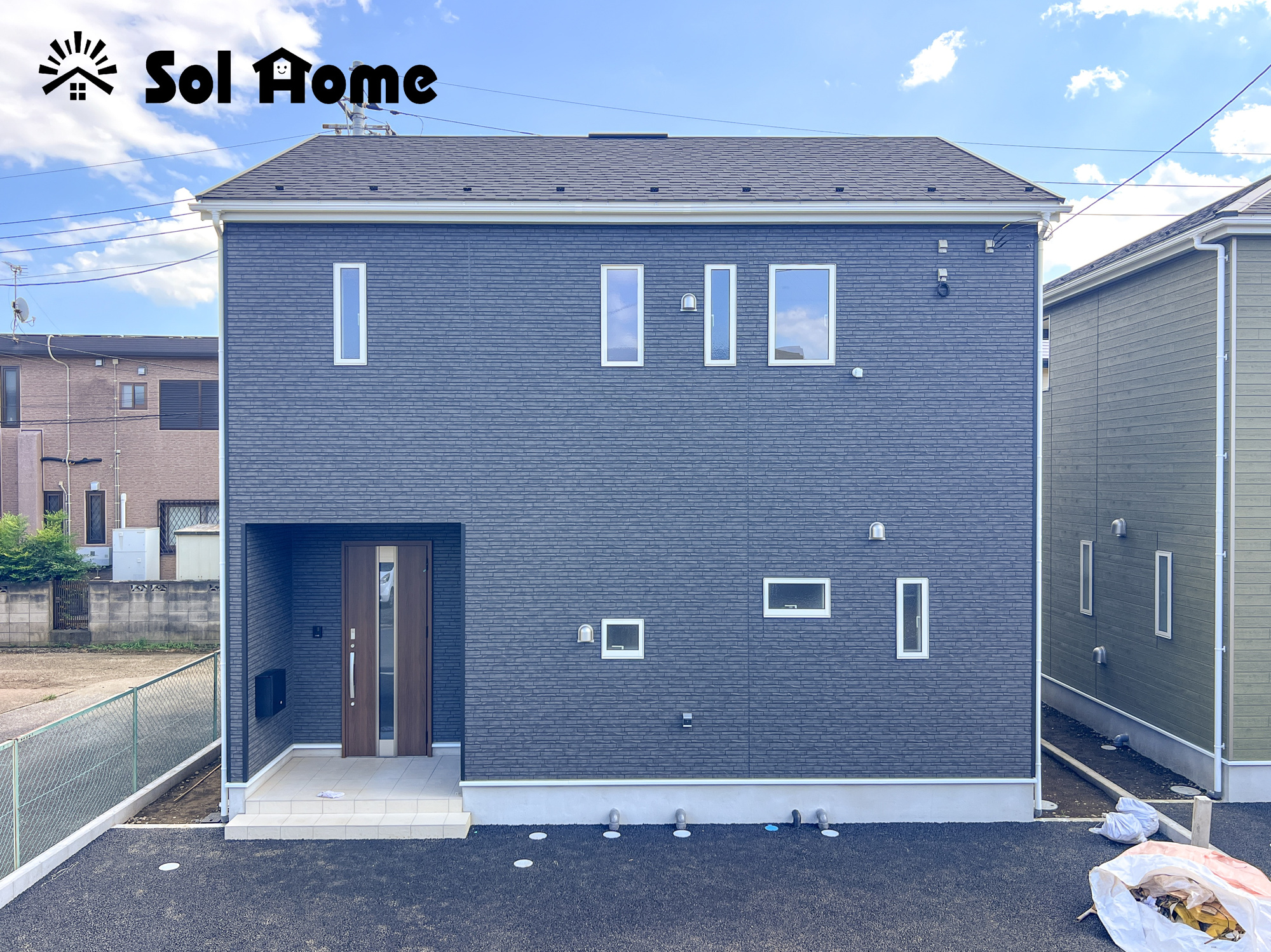 宇都宮市宮の内３丁目の新築一戸建の外観|◆本日のご案内も大歓迎です♪◆ 図面や写真では分からない部分を不動産のプロが丁寧にご説明いたします！！ 年中無休のソルホームはいつでもお問い合わせをお待ちしております♪