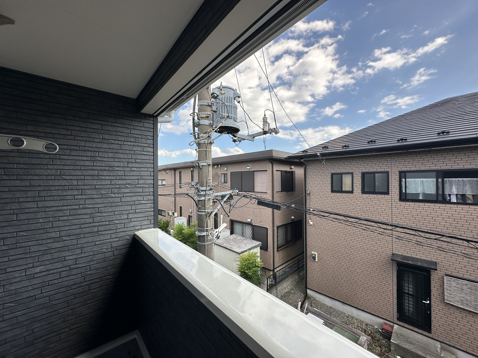 宇都宮市宮の内３丁目の新築一戸建の展望|隣地との距離が確保されているので開放感のある眺望♪