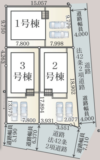 栃木市箱森町の新築一戸建の区画図|「初めまして！」が集まる分譲地。たくさんの子供たちが年齢を問わずに、仲良く一緒に成長できるのは分譲地の特徴ですね。