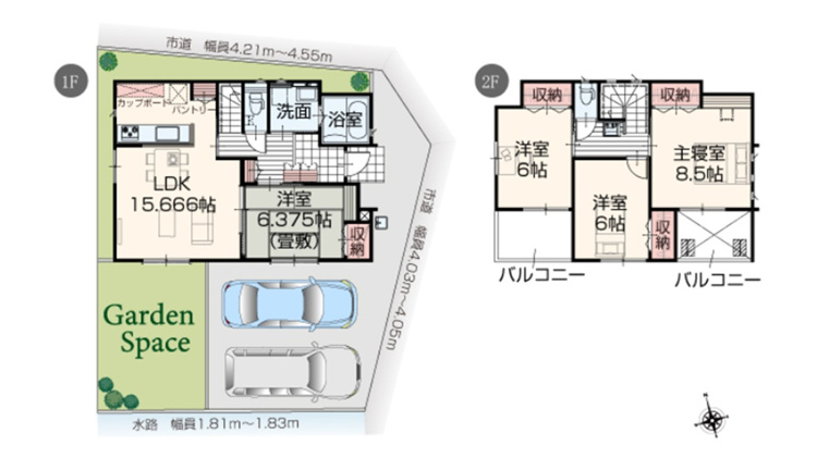 中央5丁目　間取図