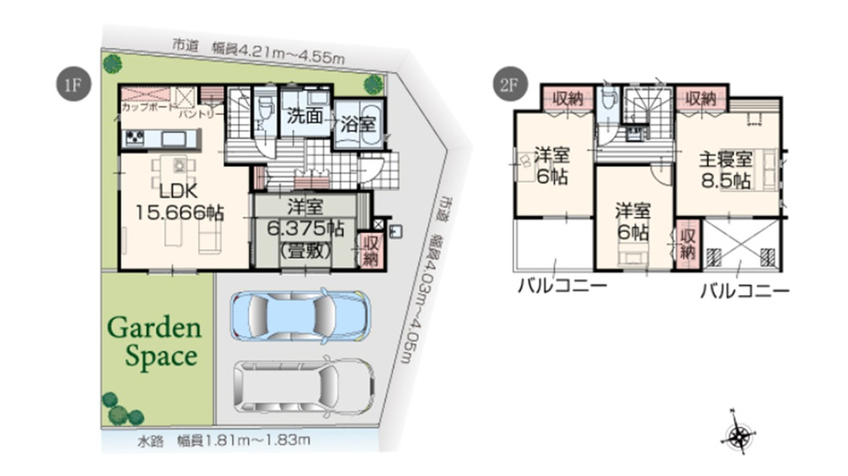 中央5丁目　間取図