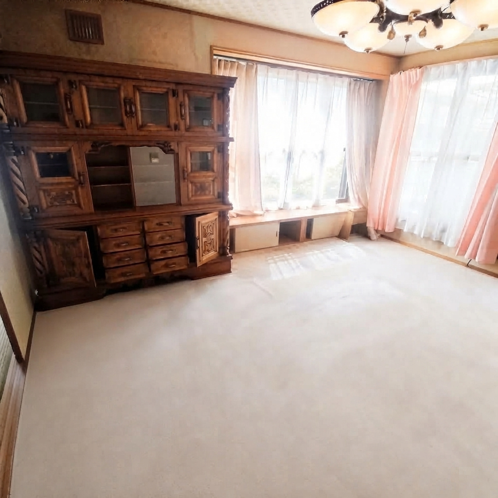 登別市中央町7丁目23-3　中古住宅の居間・リビング