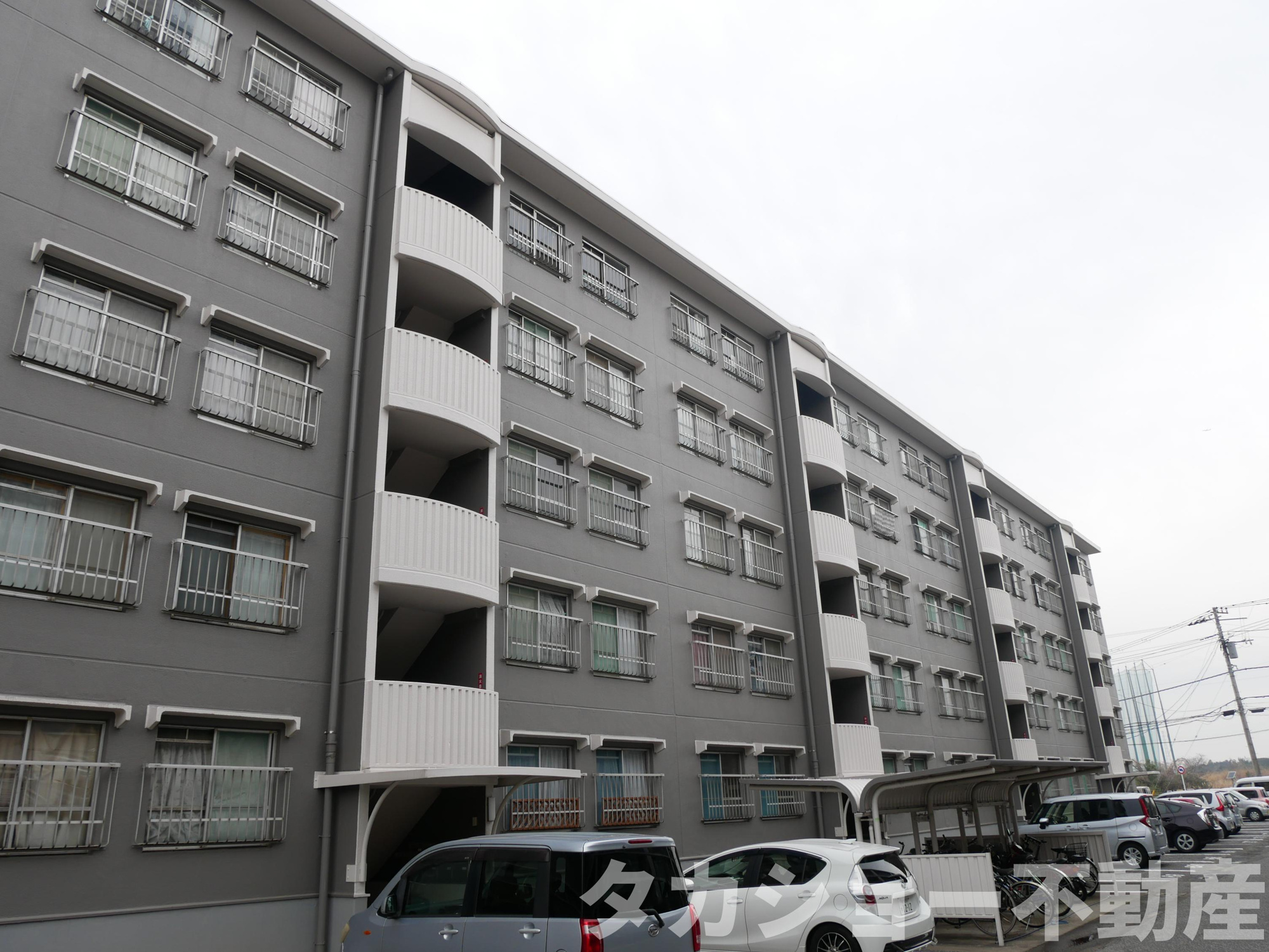 袖ヶ浦シーハイツ　B号棟の外観|外観もきれいです