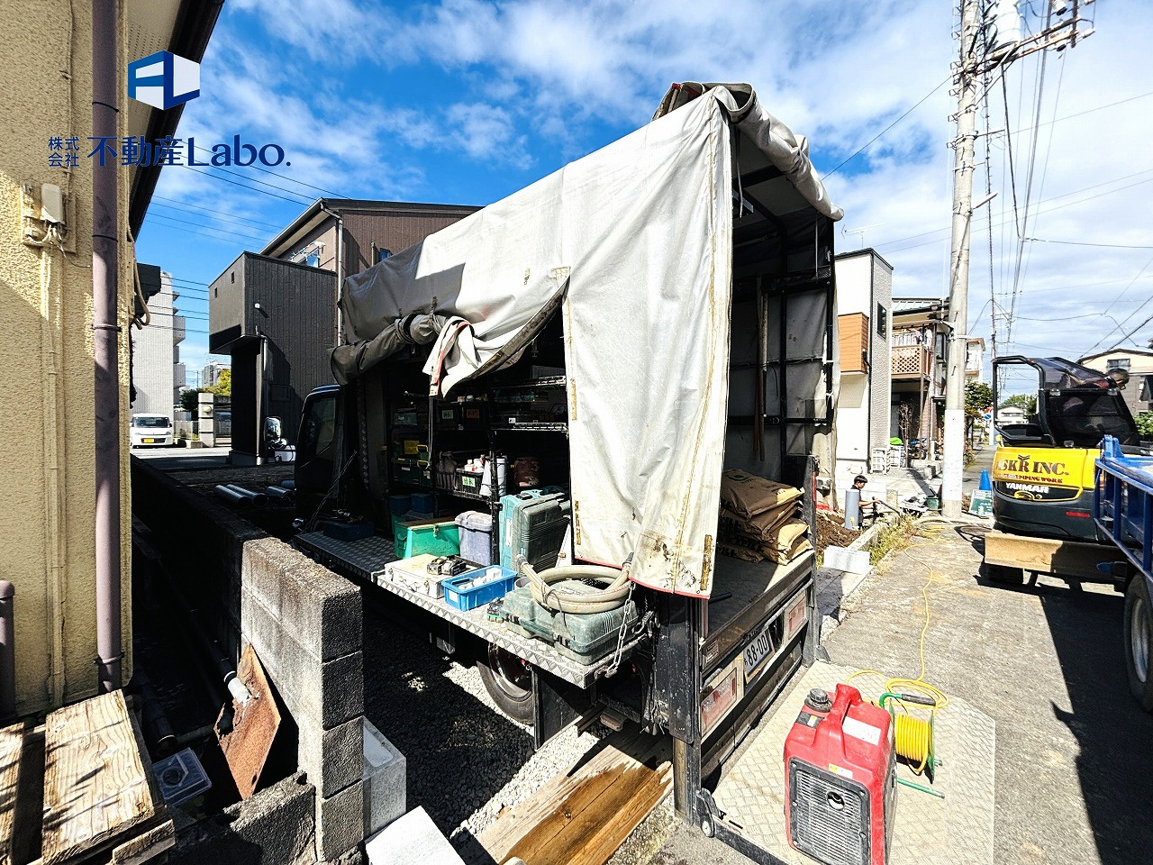 リーブルガーデン　沼津市日の出町　全1棟の前面道路含む現地写真