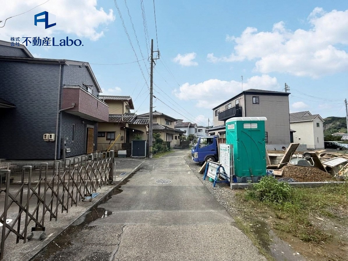 葵区　北5丁目5期　全1棟の前面道路含む現地写真