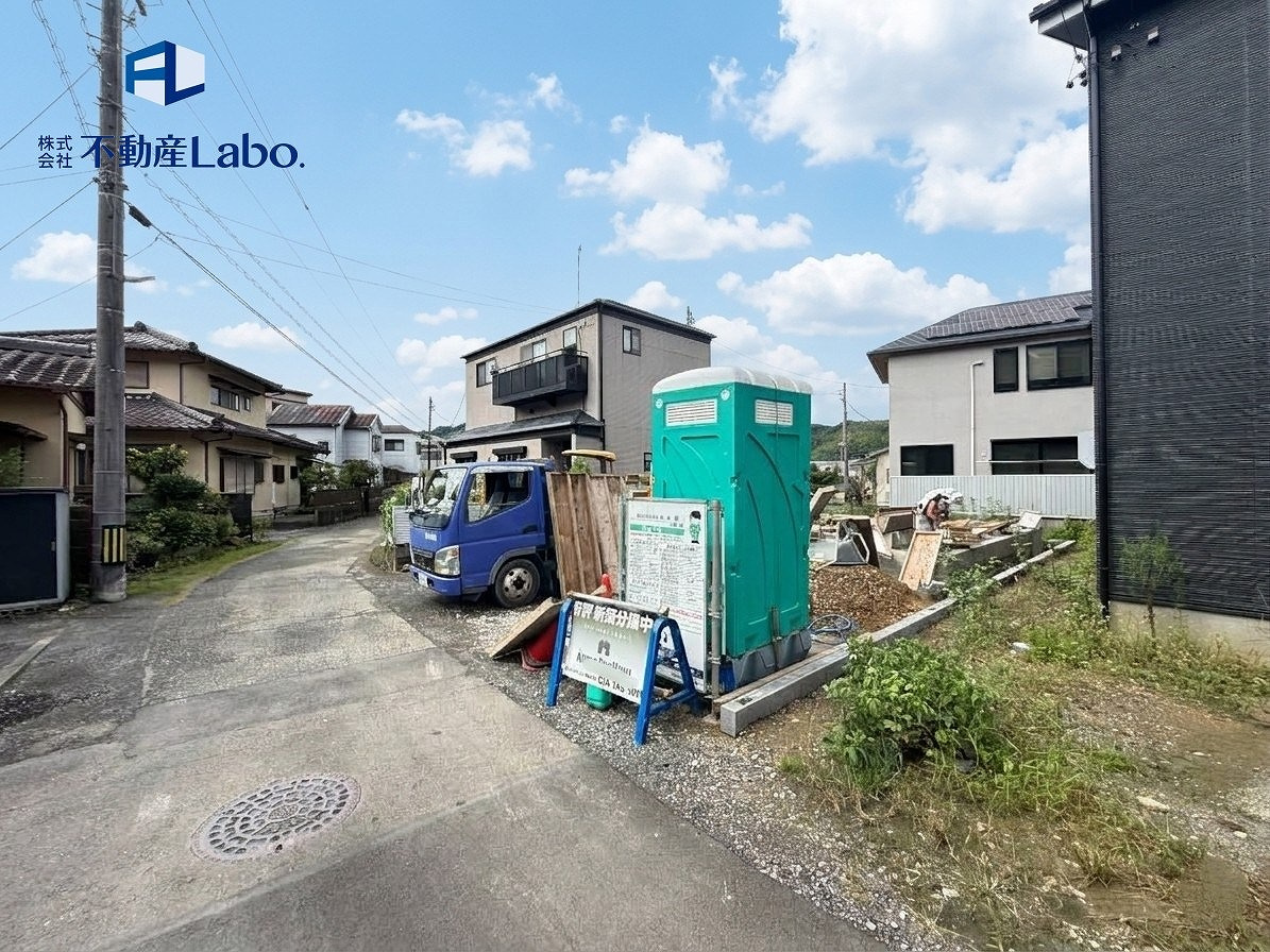 葵区　北5丁目5期　全1棟の前面道路含む現地写真