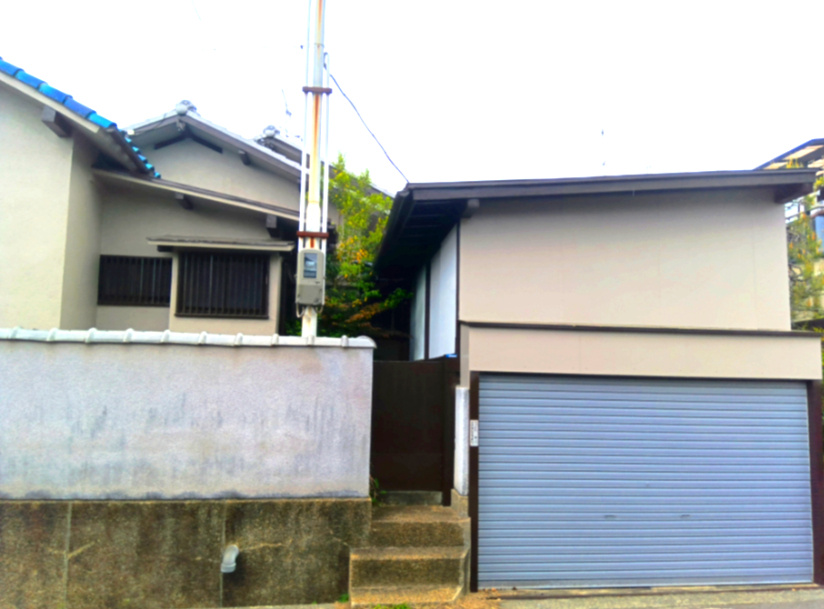 野上４丁目　土地の外観|外はこのようになっています