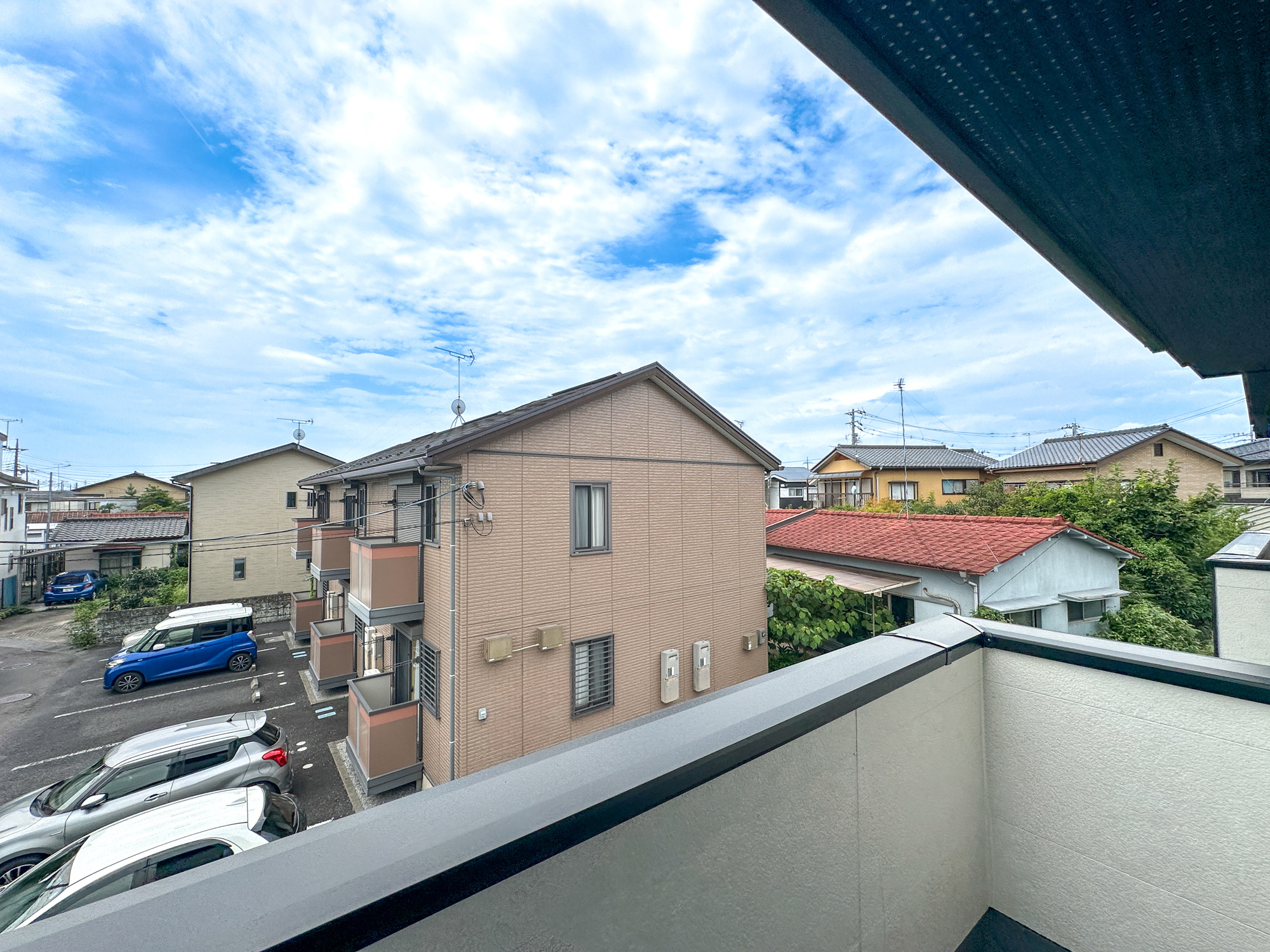 宇都宮市一ノ沢町３期　新築住宅全１棟の展望|隣地との距離が確保されているので開放感のある眺望♪