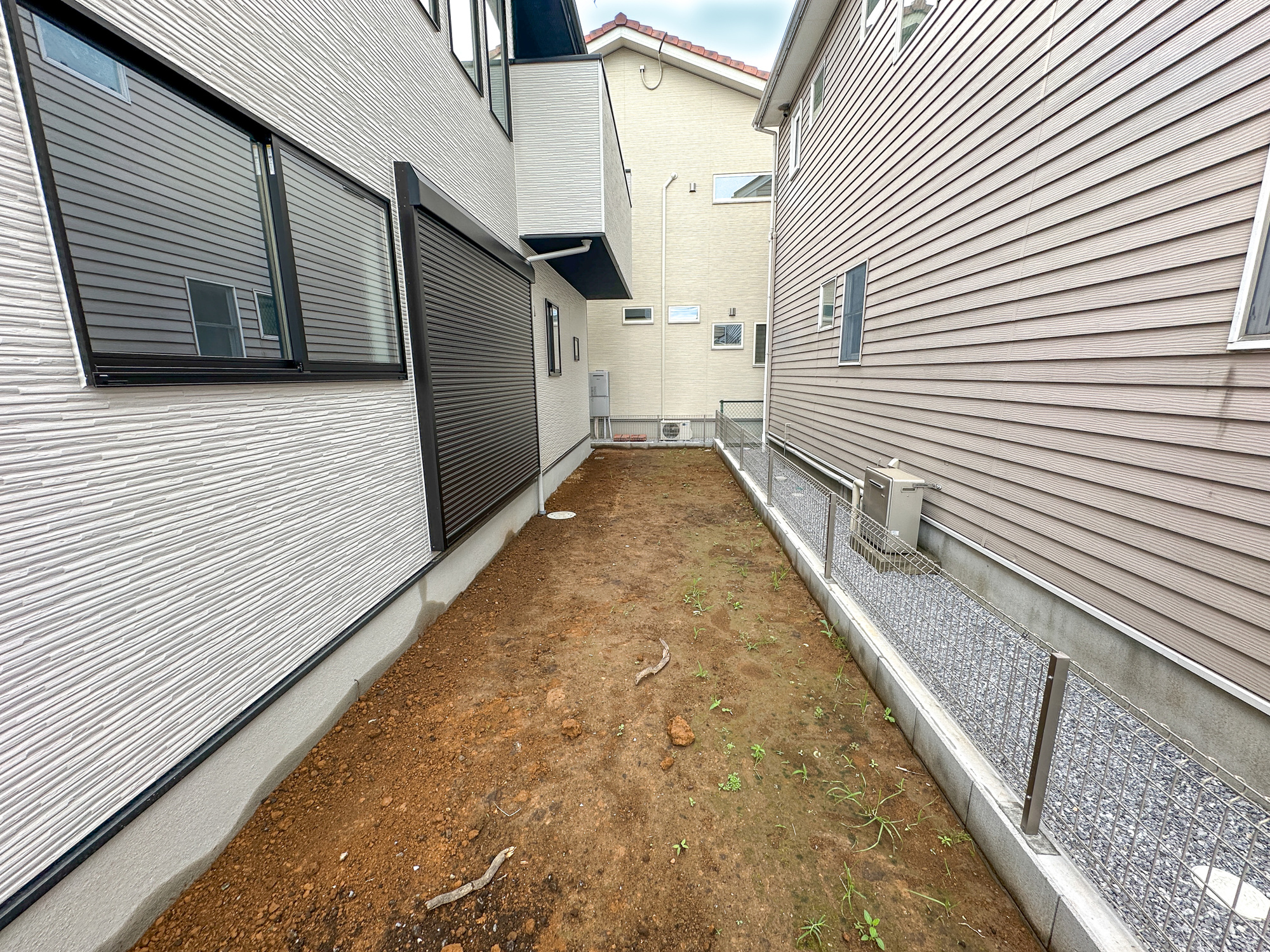 宇都宮市双葉５期　新築住宅全２棟の庭|お庭での家庭菜園・ガーデニングを通じて、お子様と一緒に育てていくと、思い出も増えていきそうですね♪
