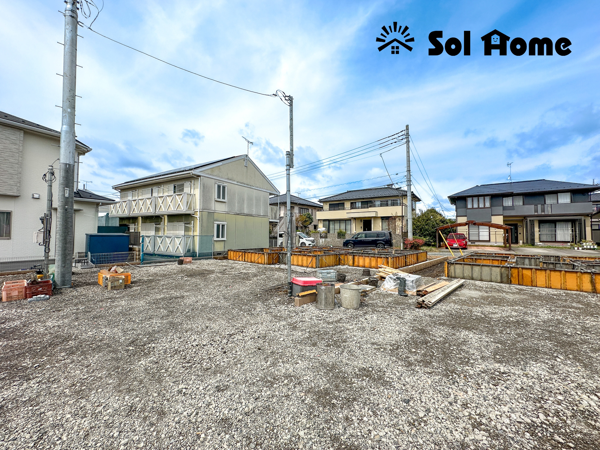 宇都宮市上戸祭４丁目の新築一戸建の外観|◆本日のご案内も大歓迎です♪◆ 図面や写真では分からない部分を不動産のプロが丁寧にご説明いたします！！ 年中無休のソルホームはいつでもお問い合わせをお待ちしております♪