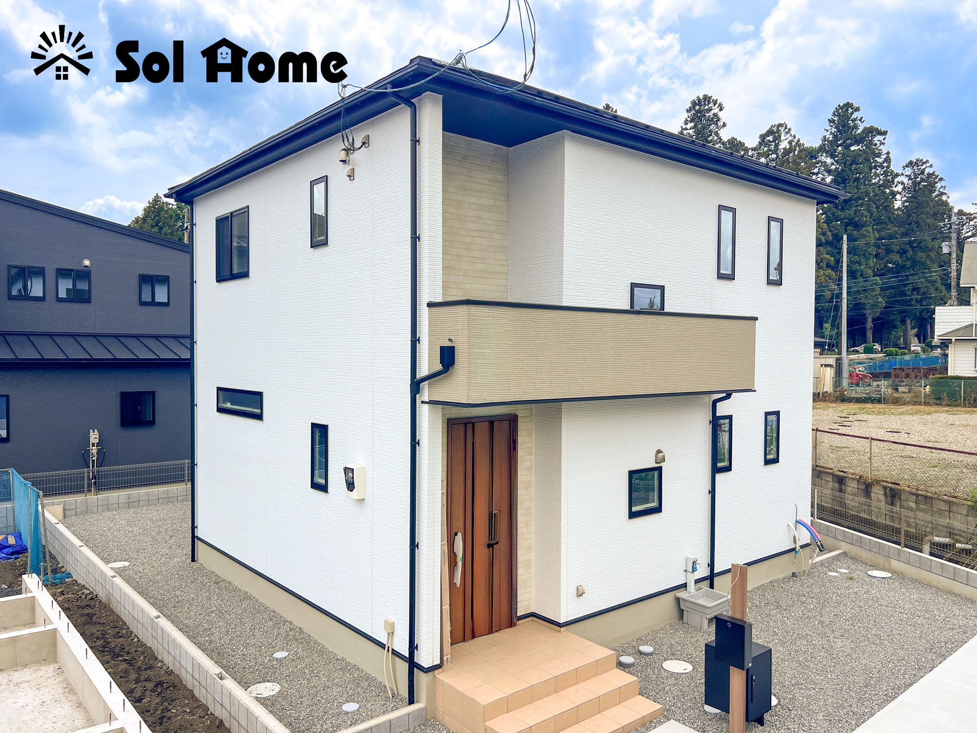 宇都宮市滝の原３丁目　新築住宅全１０棟の外観|◆本日のご案内も大歓迎です♪◆ 図面や写真では分からない部分を不動産のプロが丁寧にご説明いたします！！ 年中無休のソルホームはいつでもお問い合わせをお待ちしております♪