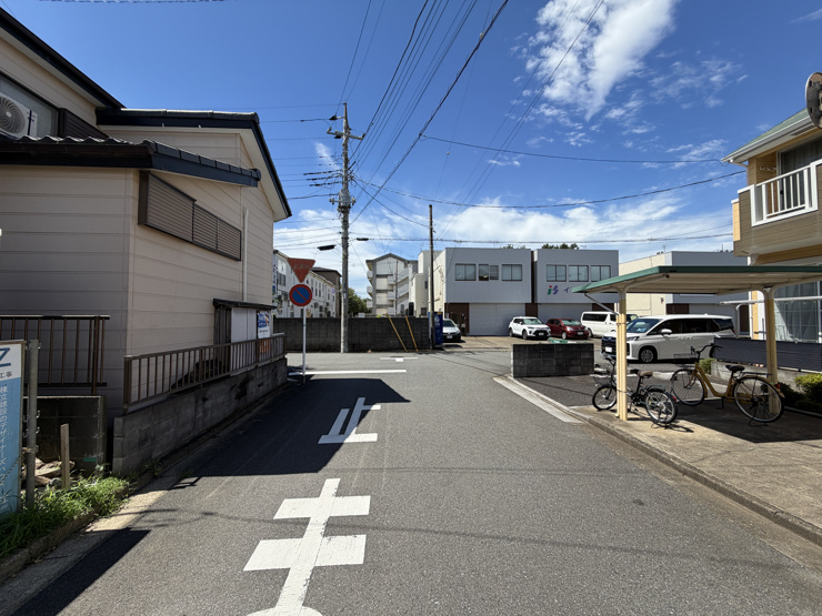 前面道路