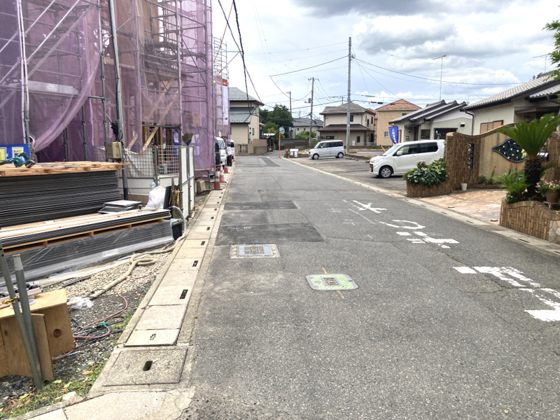 久喜市吉羽3丁目　前面道路