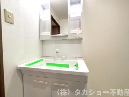 グリーンビレッジ浜野の独立洗面台