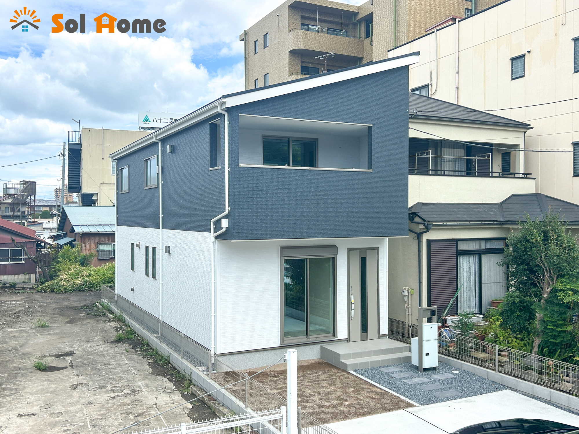 高崎市赤坂町1期　新築住宅全1棟の外観|◆本日のご案内も大歓迎です♪◆ 図面や写真では分からない部分を不動産のプロが丁寧にご説明いたします！！ソルホームはいつでもお問い合わせをお待ちしております♪