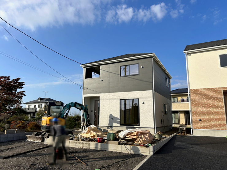 常総市若宮戸　1号棟　現地写真　2026年10月撮影