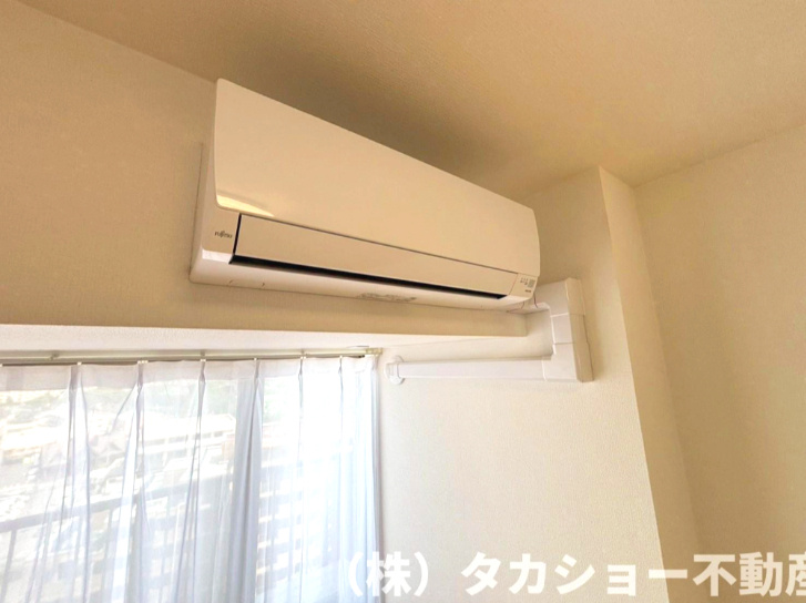 モアクレスト千葉　A棟の設備|エアコン1台サービスです!