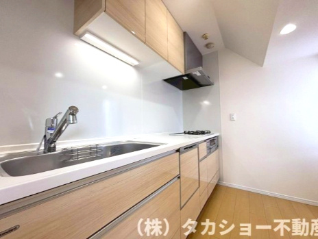 モアクレスト千葉　A棟のキッチン