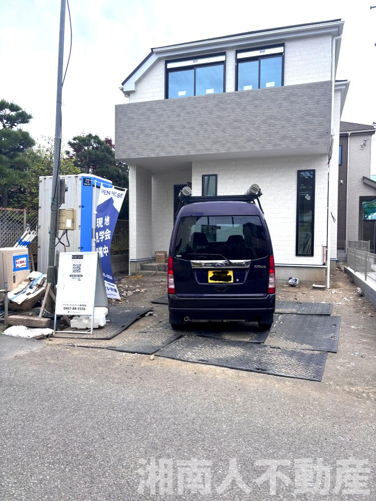 茅ヶ崎市東海岸南4丁目　新築一戸建て　全5棟の外観|物件の外観です