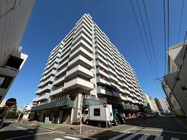 フドウ横須賀三笠ハイツの外観|外観は落ち着いています