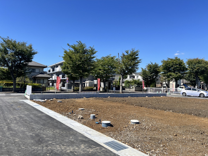 久喜市西（全28区画）22号地　現地写真　採光に恵まれ、緑の多い閑静な住宅地で子育て家族にピッタリ。