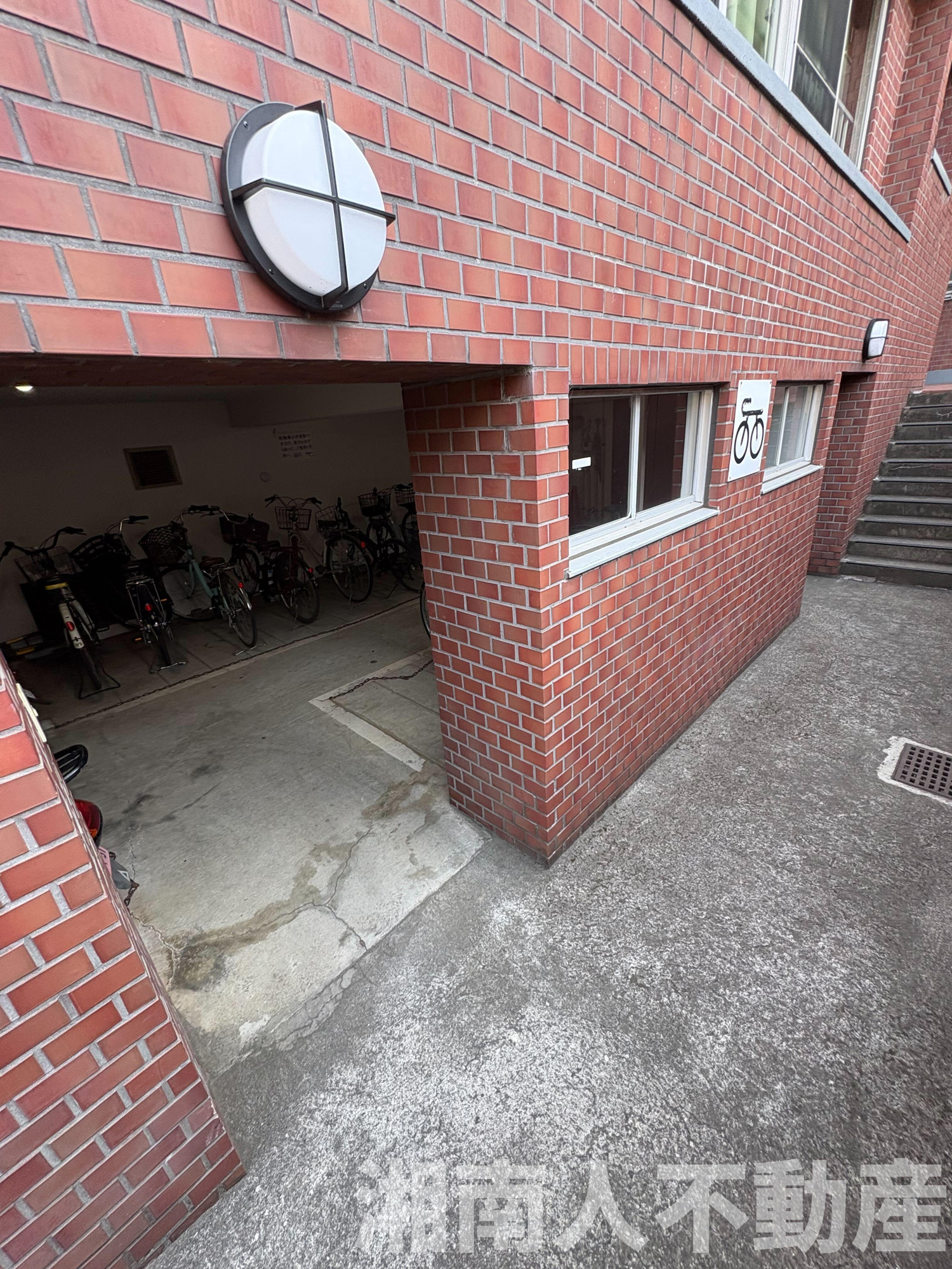 湘南台ブラウンハイムの駐輪場