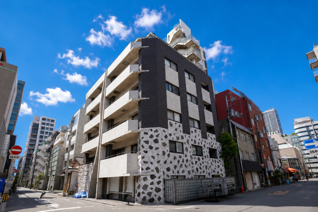 グランドシーズ心斎橋Ⅱの外観