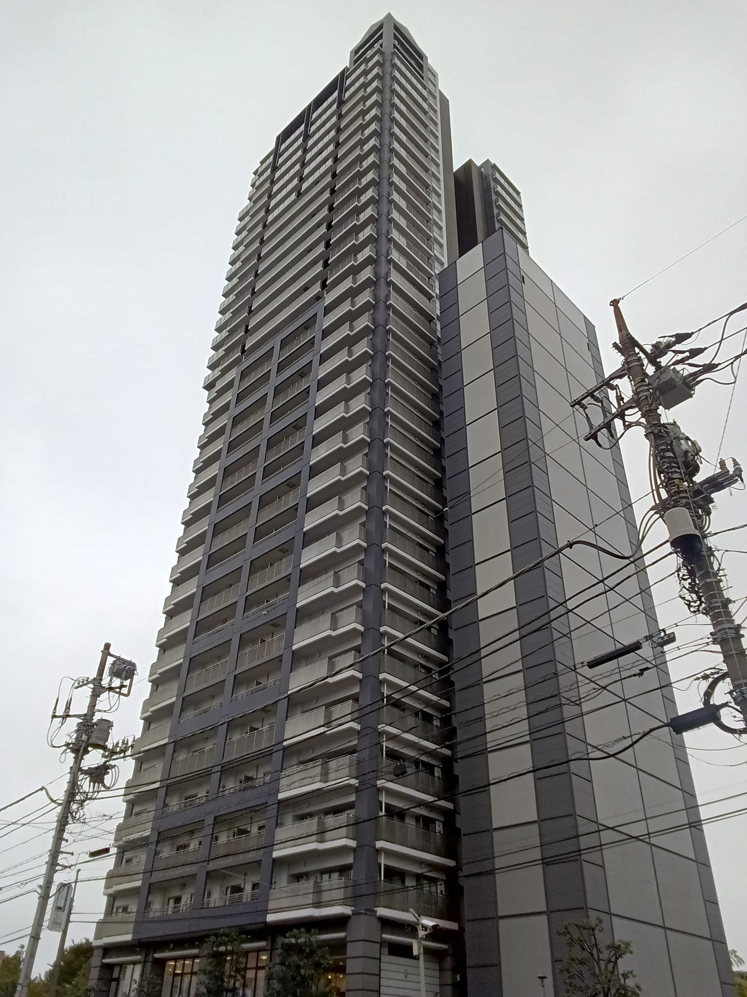 リビオタワー川口ミドリノの外観